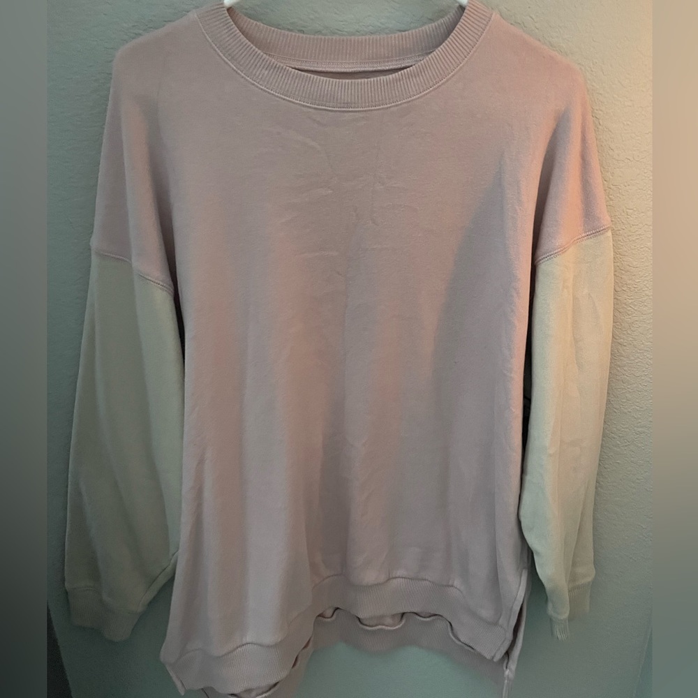 American eagle| color block oversized sweater